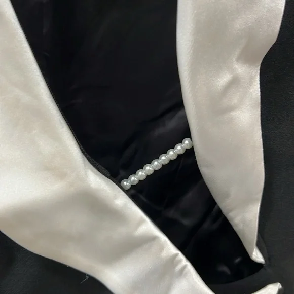 Atoir Mira Blazer Dress in Black & Cream